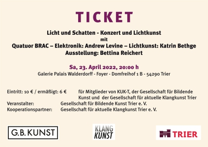 Licht und Schatten - Konzert und Lichtkunst