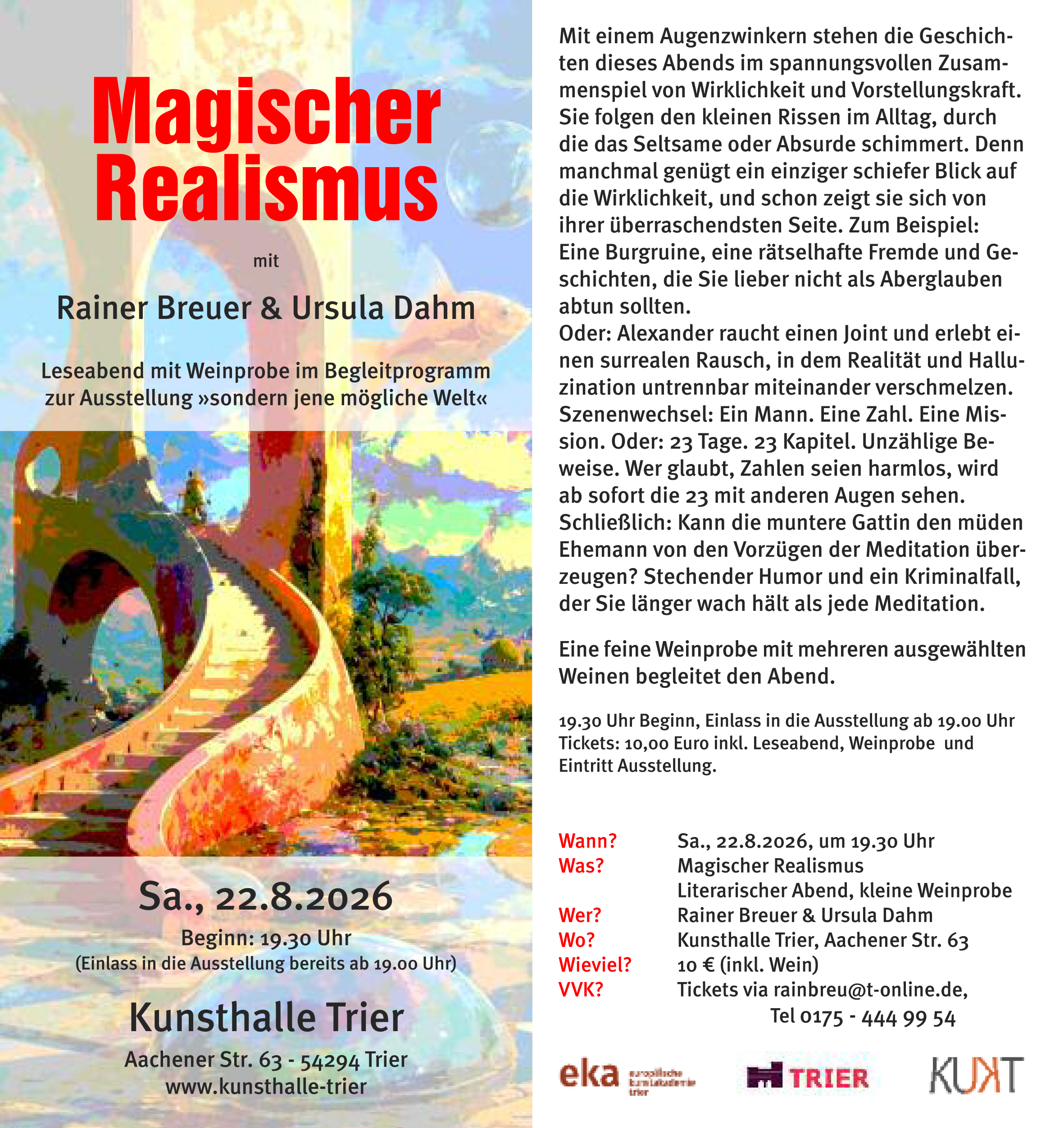 Flyer EKA Magischer Realismus web